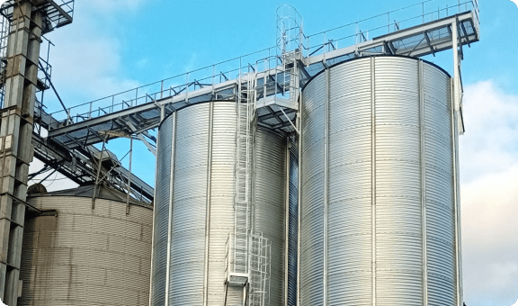 Franklin Hodge Silos
