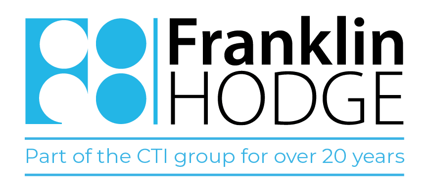 Franklin Hodge logo - blue