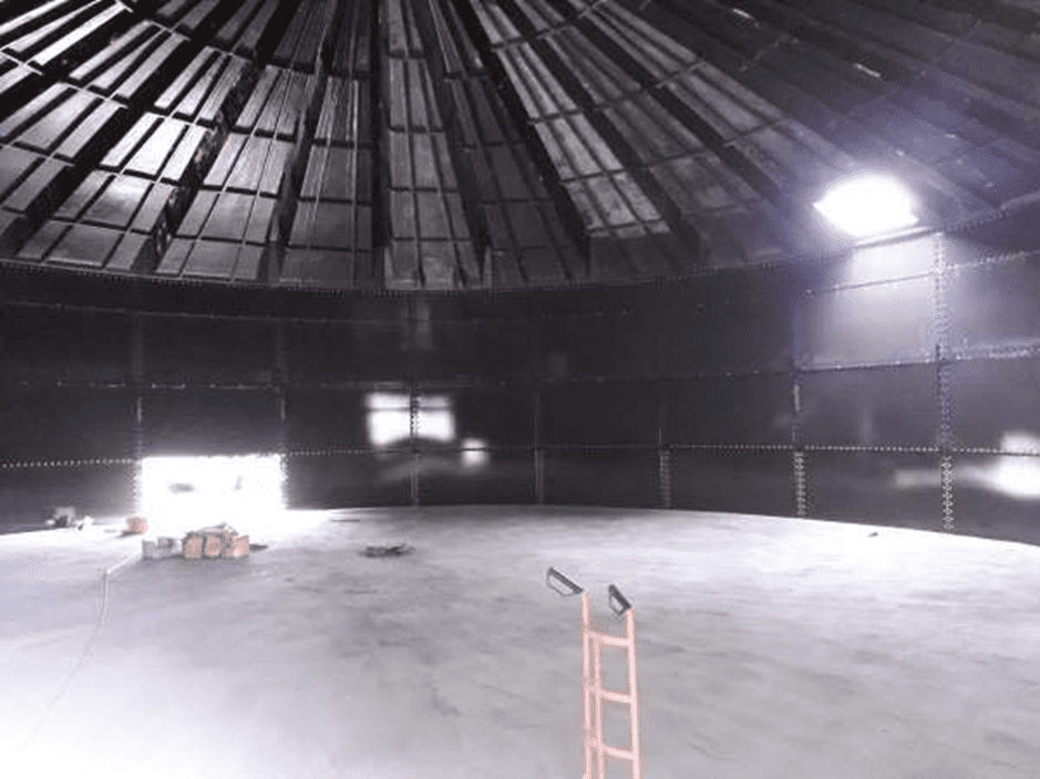 Franklin Hodge Farnham, Oxfordshire – Supply and Build of Glass Coated Tank with GRP Roof