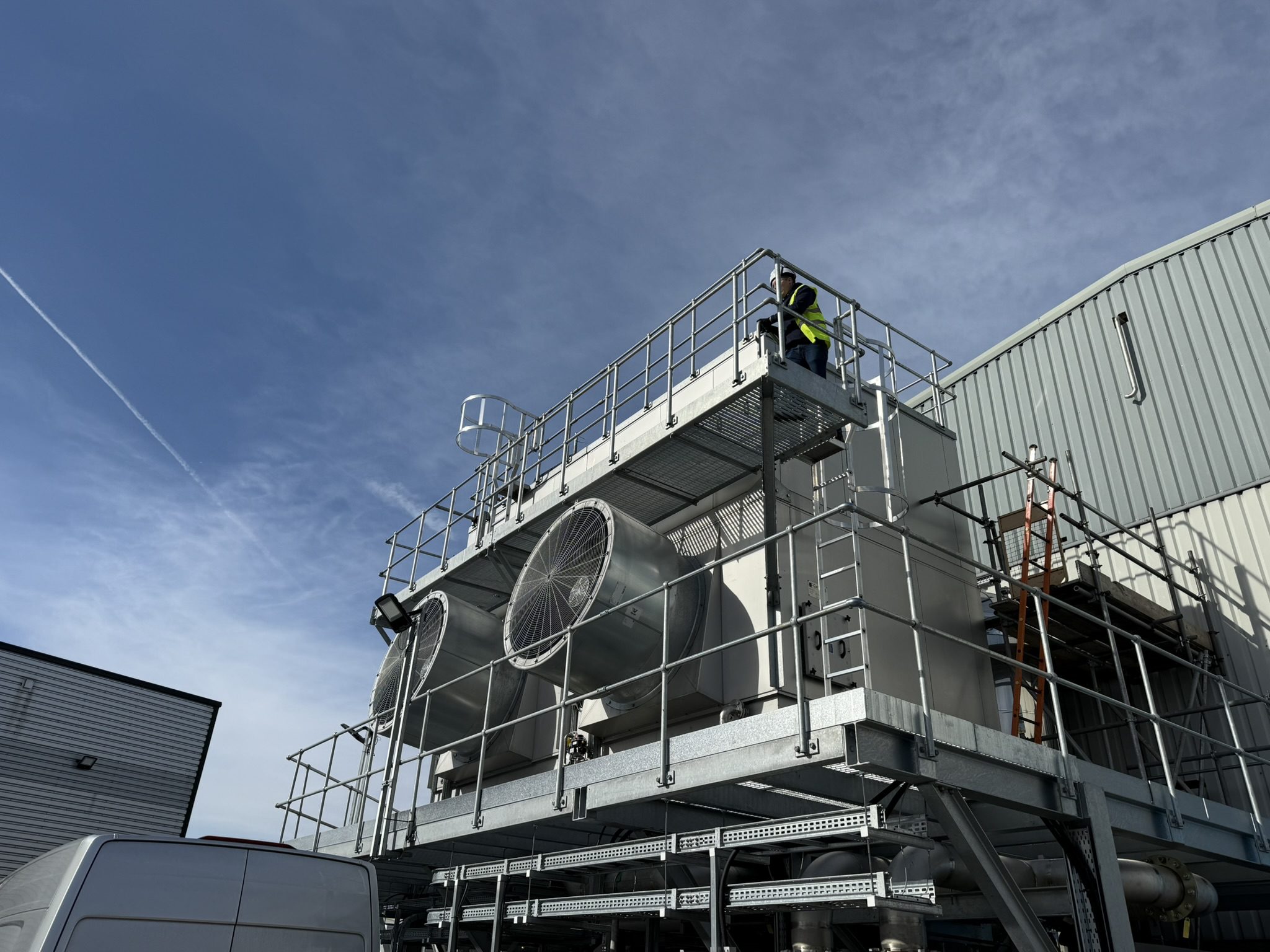 cooling tower servicing